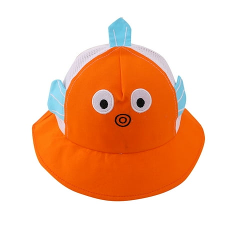 

Sun Hat For Baby Cartoon Animal Cap Beach Hat Orange