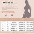 thumbnail image 7 of Vaslanda Women Thong Shapewear Bodysuit Tops with Built-in Bra Pads Smooth Tummy Control Body Shaper, 7 of 7
