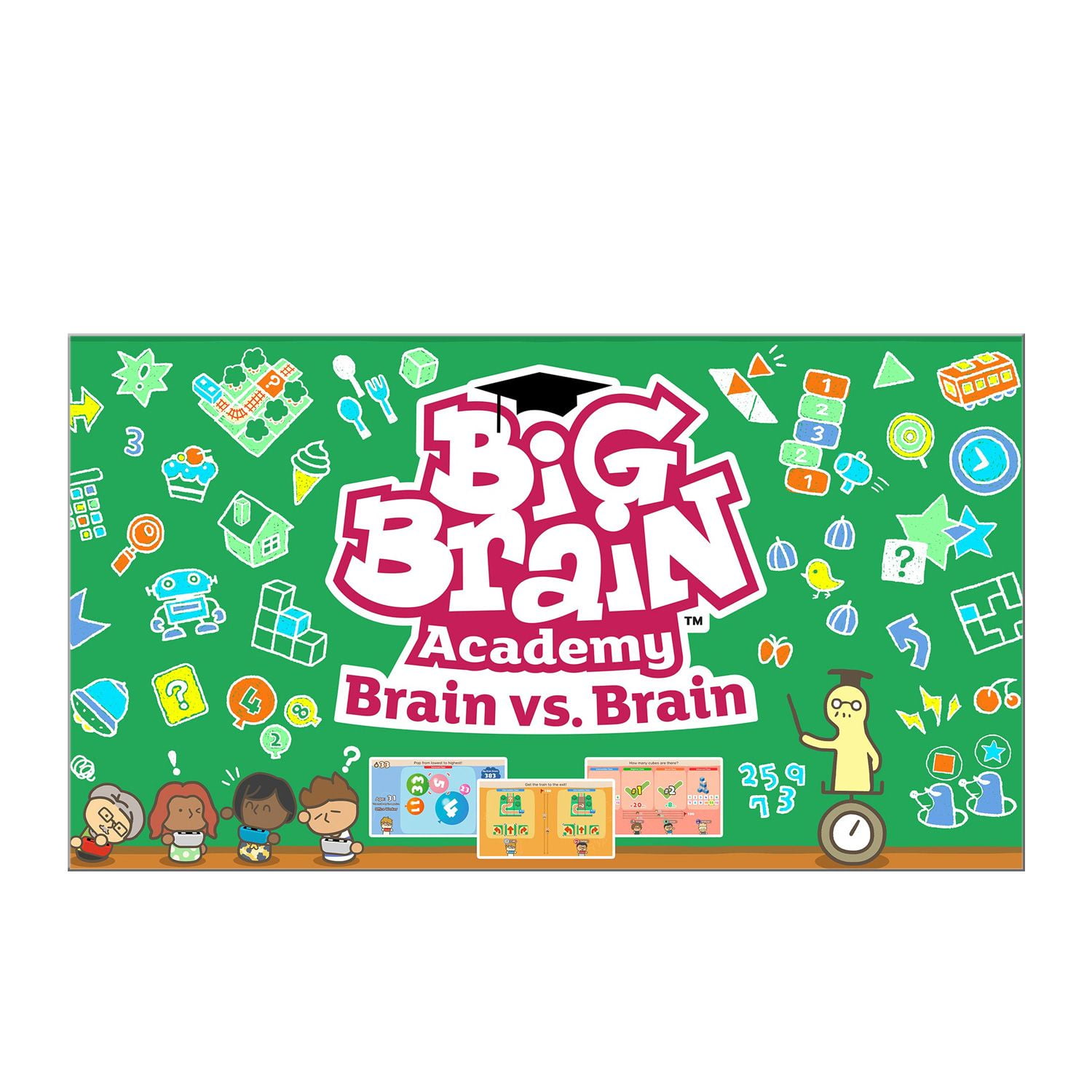 Big Brain Academy™ Brain vs. Brain, Nintendo Switch, [Digital], 71976