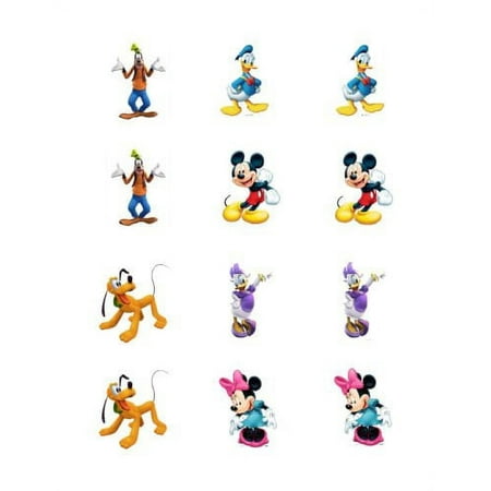 Mickey Mouse Clubhouse edible cupcake toppers