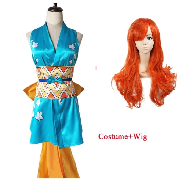 Traje De Cosplay Wano Country Nami De Una Pieza Estilo Wanokuni Vestido De Disfraz De Halloween Carnaval Disfraces