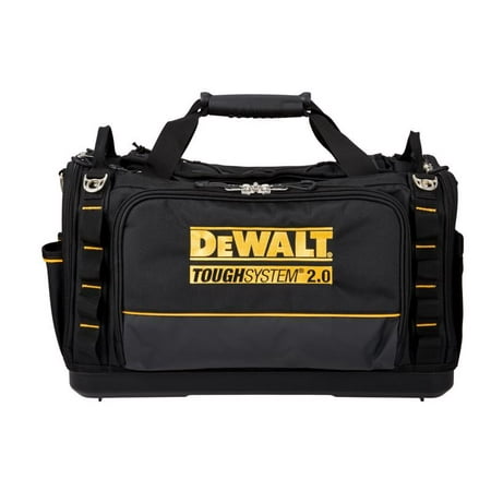 

DeWalt ToughSystem 2.0 15 in. W X 13.13 in. H Ballistic Nylon Tool Bag 50 pocket Black/Yellow 1 pc