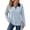 13# Blue, variant on Striped Polo Shirts for Women Long Sleeve Rugby Shirts Loose Preppy Collared Pullover Fall Casual