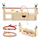 thumbnail image 3 of Plantilla para Pulseras de Madera con 2 Abrazaderas, Plantilla para Hacer Pulseras de Paracord Ajustable, Plantilla para Tejer Pulseras A Mano para Pulseras y Collares, 3 of 6