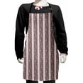 thumbnail image 1 of Floral Kids Apron, Earthen Toned Leafless Autumn Inspired Trees Season of Mother Earth Theme, Boys Girls Apron Bib with Adjustable Ties for Cooking Baking Painting, Dried Rose Warm Taupe, by Ambesonne, 1 of 2