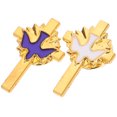thumbnail image 4 of 2Pcs Lapel Jewelry For Men Cross Lapel Pin Zinc Alloy Elegant Design Accessories, 4 of 8