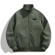 thumbnail image 2 of Puntoco Chaqueta Deportiva De Manga Larga De Pana Con Bolsillos Con Cremallera Y Cuello Alto Informal Para Hombre, 2 of 4