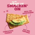 thumbnail image 3 of (Pack Of 12) Back To Nature Flatbread Crackers Pink Himalayan Salt 5 Oz, 3 of 6