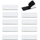 thumbnail image 1 of Cinta adhesiva de agarre, pegatina negra de doble cara, tira adhesiva para rayar, rayar de nailon de doble cara, rayar autoadhesiva, pared, piso, cama, metal, plástico, etc. 10×3cm, 10 pares t, 1 of 1