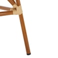 thumbnail image 5 of Safavieh California Aluminum and Wicker Outdoor Patio Bistro Table, 5 of 7