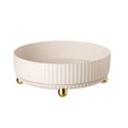 thumbnail image 1 of Étagère Rotative Multifonction de Rangement de Cuisine Blanche [Petite], 1 of 12