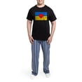 thumbnail image 5 of CafePress - National Flag Of ??????? / Ukraine High Qu Pajamas - Men's Dark Loose Fit Cotton Pajama Set, 5 of 7