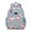 Pioneer Flower Floral-1, variant on Pioneer Flower Floral Print Pattern Backpack for School,Cute School Bag,Schoolbag with Adjustable Shoulder Straps & Padded Back,15.25"x11.5"x5.25"