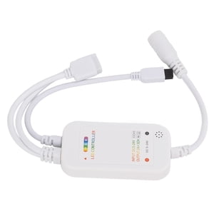 ESTINK LED Lights Wireless IR Remote Controller,RGB Light Strip Remote Controller,LED Strip Light Dimming Controller With RGB Remote Control Adjust Color Brightness For KTV Music LEDs Rope Lighting