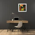 thumbnail image 3 of van Ginkel, Marjolijn 15x15 White Modern Wood Framed Museum Art Print Titled - Opeens, 3 of 4