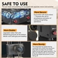 thumbnail image 4 of Mini Sierra de Mesa Zericuf Doble Motor 200W 26mm Ajustable, 4 of 8