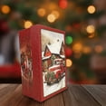 thumbnail image 2 of Boîte rectangulaire moyenne, camion rouge par Holiday Time, 2 of 7