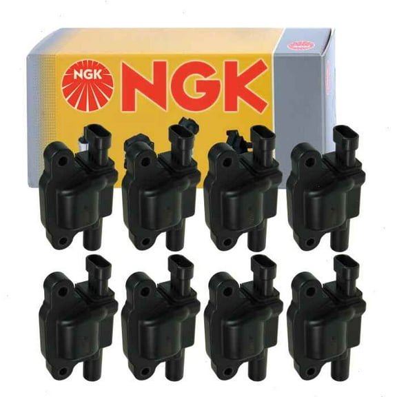 8 pc NGK Ignition Coils compatible with Chevrolet Impala 5.3L V8 2006-2009