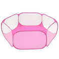 thumbnail image 2 of Foldable Pet Fence Color Hexagonal Fence Mesh Polyester Fabric Pet Fence Tent, 2 of 9