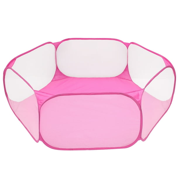 Valla plegable para mascotas Valla hexagonal de malla de poliéster Valla para mascotas Tienda de campaña