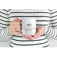 thumbnail image 2 of Aunt, Like a Mom Only Cooler and More Fun White Ceramic Coffee & Tea Mug (11oz), 2 of 6