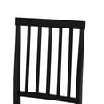thumbnail image 4 of Castle Place Heritage Vertical Wooden Dining Chairs, Black, Set of 2, 4 of 9