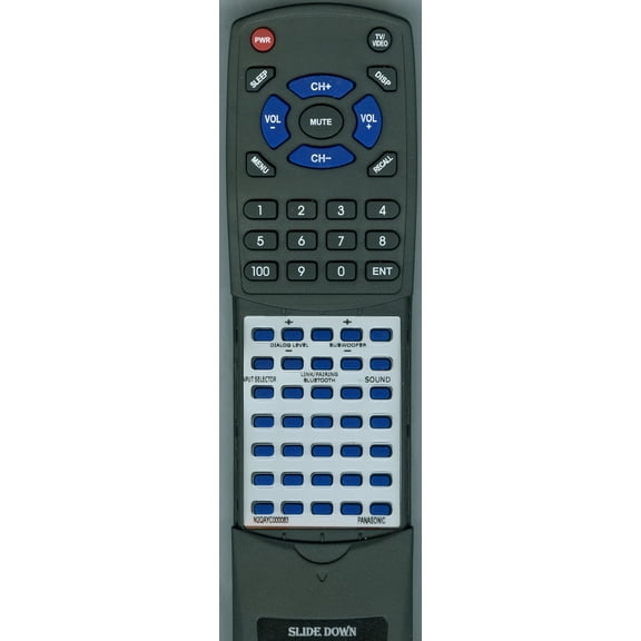 Replacement Remote for Panasonic N2QAYC000083, SUHTB370, SCHTB770, SCHTB65, SCHTB70