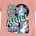 thumbnail image 3 of Disney Princess - Ariel Pop - Toddler & Youth Girls Short Sleeve Graphic T-Shirt, 3 of 5