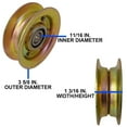 thumbnail image 5 of Proven Part Idler Pulley Rebuild Kit For Gy20629 Gy20110 Gy20067 Gy22172 78-118 78-133, 5 of 6