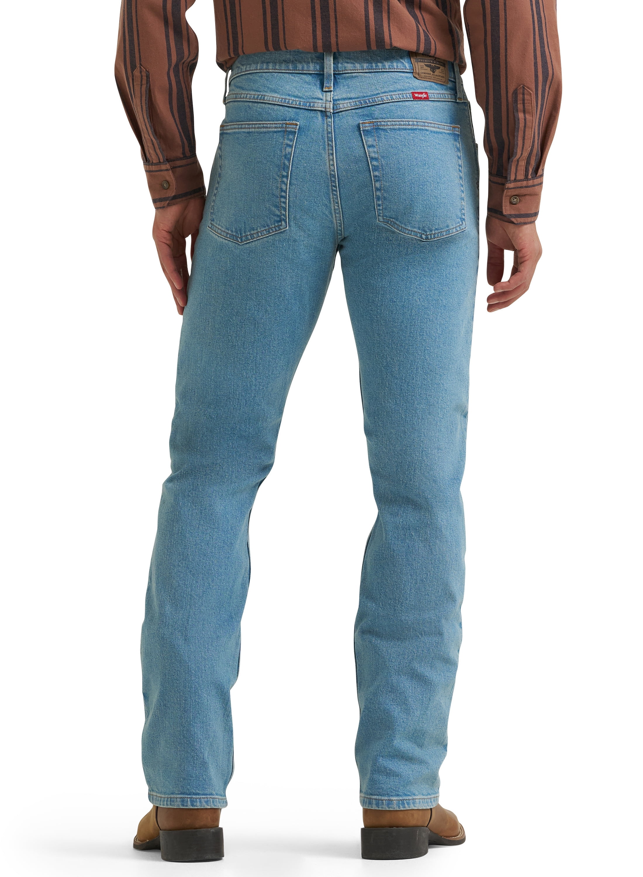 Wrangler® Men's Denim Bootcut Jeans 30x30-46x30