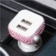 thumbnail image 5 of Enchufe Del Cargador De Coche Cargador De Coche De Diamante Hecho A Mano Accesorios De Coche Cargador De Coche Usb Cargador De Cristal Ostentoso seitruly VI008713-02, 5 of 7