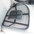 thumbnail image 4 of Flmtop Breathable Mesh Car Seat Cushion Pad Office Chair Back Massage Lumber Support, 4 of 7