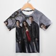 thumbnail image 3 of Vampire Diaries Kid Shirts Unisex Casual Tops 3D Print Graphic Tees Short Sleeve T Shirts for Boys Girls 110CM, 3 of 8