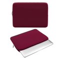 thumbnail image 3 of Funda protectora Baoblaze para computadora portátil de 13 pulgadas con cremallera interior suave Vino rojo, 3 of 8
