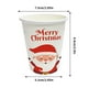 thumbnail image 4 of Decoraciones para Fiestas Navideñas, Platos Desechables, Platos de Papá Noel con Dibujos Animados, Juego de Vasos de Papel y Cubiertos para Fiestas., 4 of 7