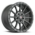 thumbnail image 2 of 17x9 Vortek VRT-606 Matte Black Wheel 5x5/5x5.5 (-12mm), 2 of 2