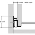 thumbnail image 3 of Knape & Vogt Drawer Slide 1805RP - Medium Duty - 16" White, Pack of 1, 3 of 3