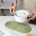thumbnail image 3 of Silicone Trivet Mat Heat Resistant Hot Pads for Kitchen Countertop Reusable Table Mat Multi Purpose Daily Household Insulation Pad for Cookware Dinner Bowls Coffee Mugs Hot Dishes Trivets, 3 of 6