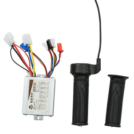 

Bicycle Bike Scooter Motor Brushed Controller & Throttle Twist Grip New Hot