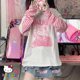 thumbnail image 4 of Camiseta de Hello Kitty para mujer, jersey de manga larga, ropa deportiva de algodón con dibujos animados, Y2K, Kawaii, 4 of 5