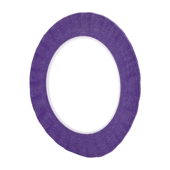 Unique Bargains Painters Tape Easy Removal 5500x0.15x0.01cm/60.15 Yards x 0.06 Inches x 140um Masking Master Tape Purple