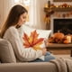 thumbnail image 5 of Thanksgiving Pillow Covers 17.7x17.7 Inches Fall Pumpkin Decorative Pillow Cases With Soft Fabric Hidden Zipper For Home Decor, 5 of 6