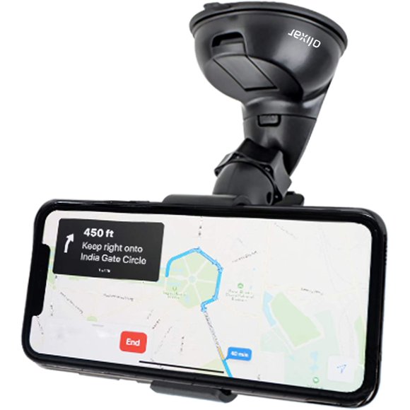 Olixar Dock & Go Support pour téléphone portable Fixation pare-brise de voiture