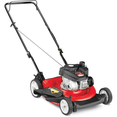 Yard Machines 21 Gas Push Lawn Mower With Side Discharge And Yard Machines 21 Gas Push Lawn Mower With Side Discharge And Mulching