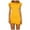 Yellow, variant on Edvintorg Mini Dresses for Women Summer Sexy Solid Casual Round Neck Short Sleeve Ruffles Dress Vacation Outfits for Women