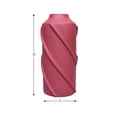 thumbnail image 3 of Handmade Aluminium Geometric Red Cylinder Vase For Indoor & Outdoor Use, 3 of 3