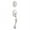 Satin Nickel, variant on Sure-Loc CR500 15 Coral Sectional Dummy Set Exterior Pack Handleset - Nickel