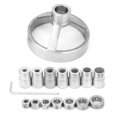 thumbnail image 4 of Working Locator,16 pcs Drill Guide Hole Puncher Locator Drill Guide Woodworking Hole Advanced Technology, 4 of 14