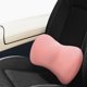 thumbnail image 4 of Cojín de soporte lumbar ergonómico, espuma con memoria, respaldo de silla de oficina, rosa, 4 of 4