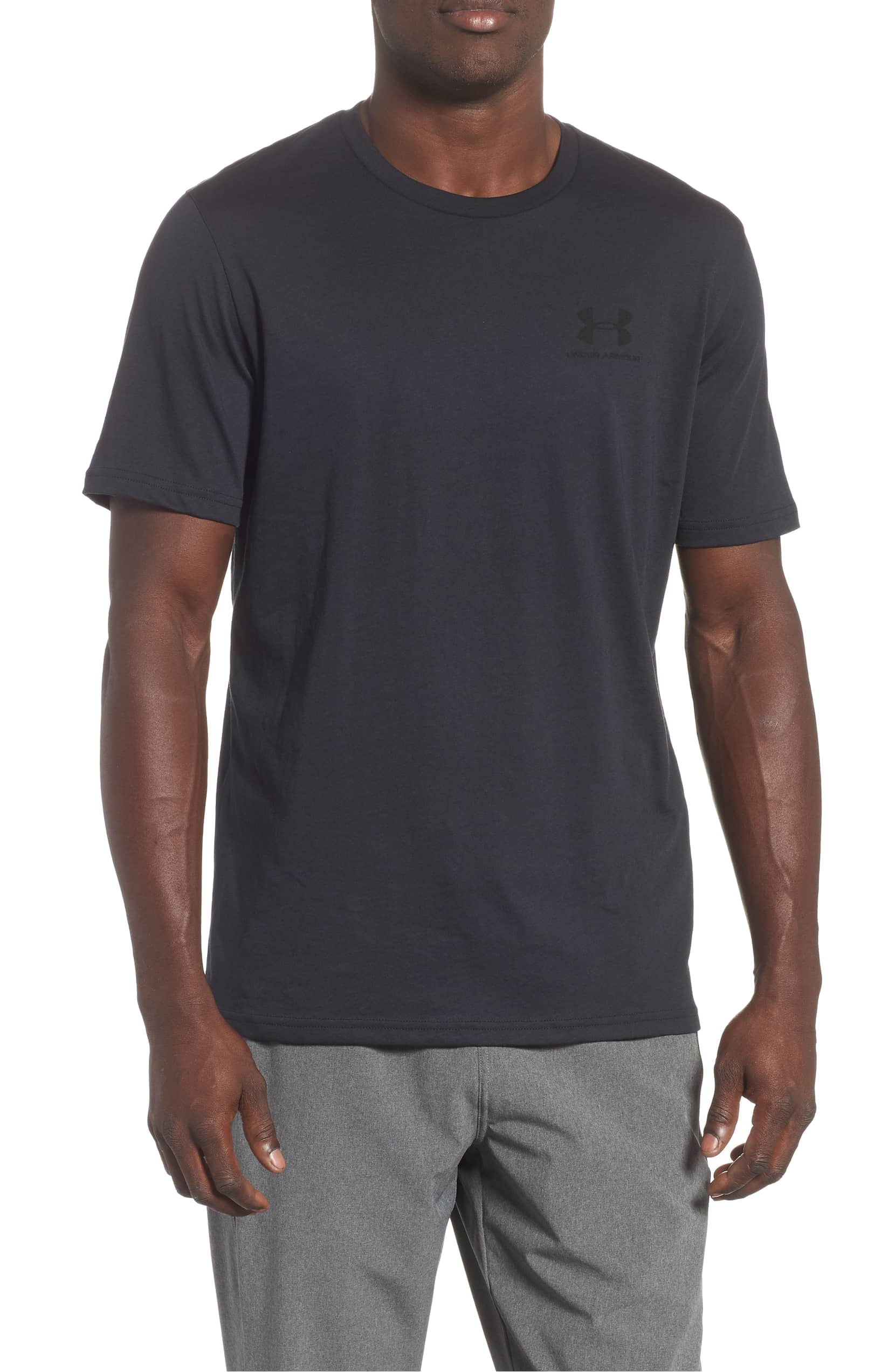 Under Armour - Under Armour Solid Mens Crewneck Loose Fit Tee Shirt ...